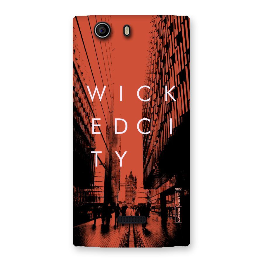 Wicked City Back Case for Canvas Nitro 2 E311