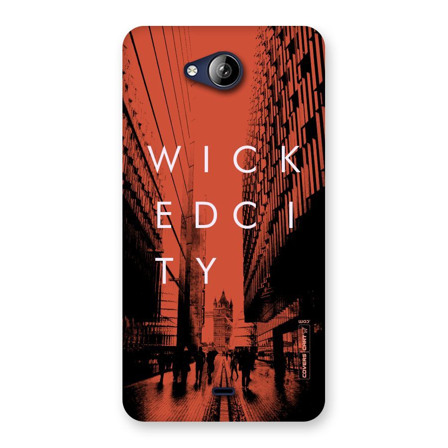 Wicked City Back Case for Canvas Play Q355