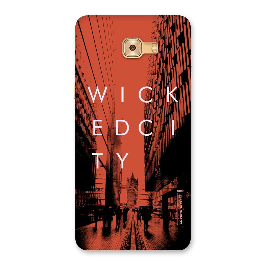 Wicked City Back Case for Galaxy C9 Pro