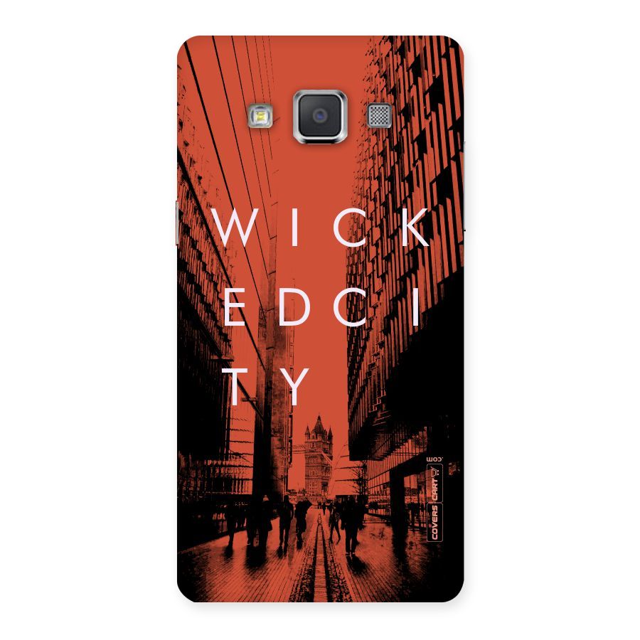 Wicked City Back Case for Galaxy Grand 3