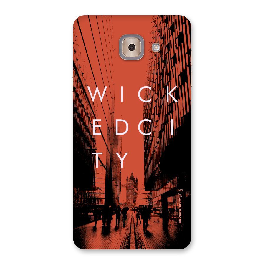 Wicked City Back Case for Galaxy J7 Max
