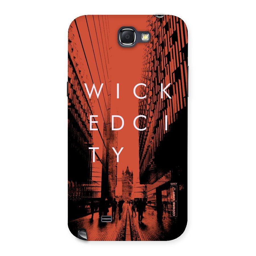 Wicked City Back Case for Galaxy Note 2