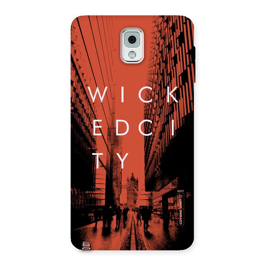 Wicked City Back Case for Galaxy Note 3