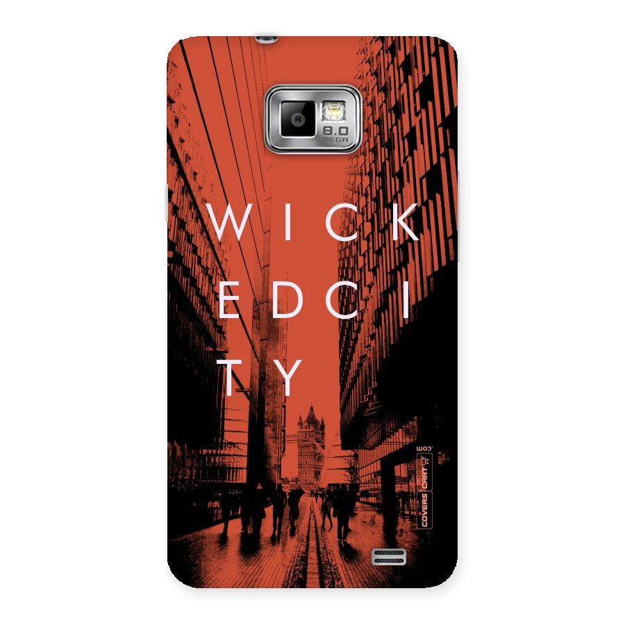 Wicked City Back Case for Galaxy S2