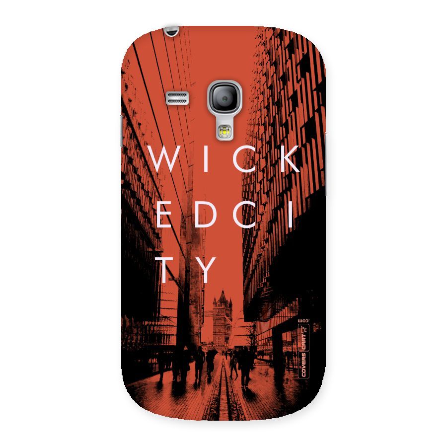 Wicked City Back Case for Galaxy S3 Mini
