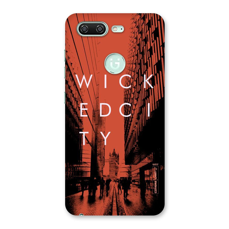 Wicked City Back Case for Gionee S10