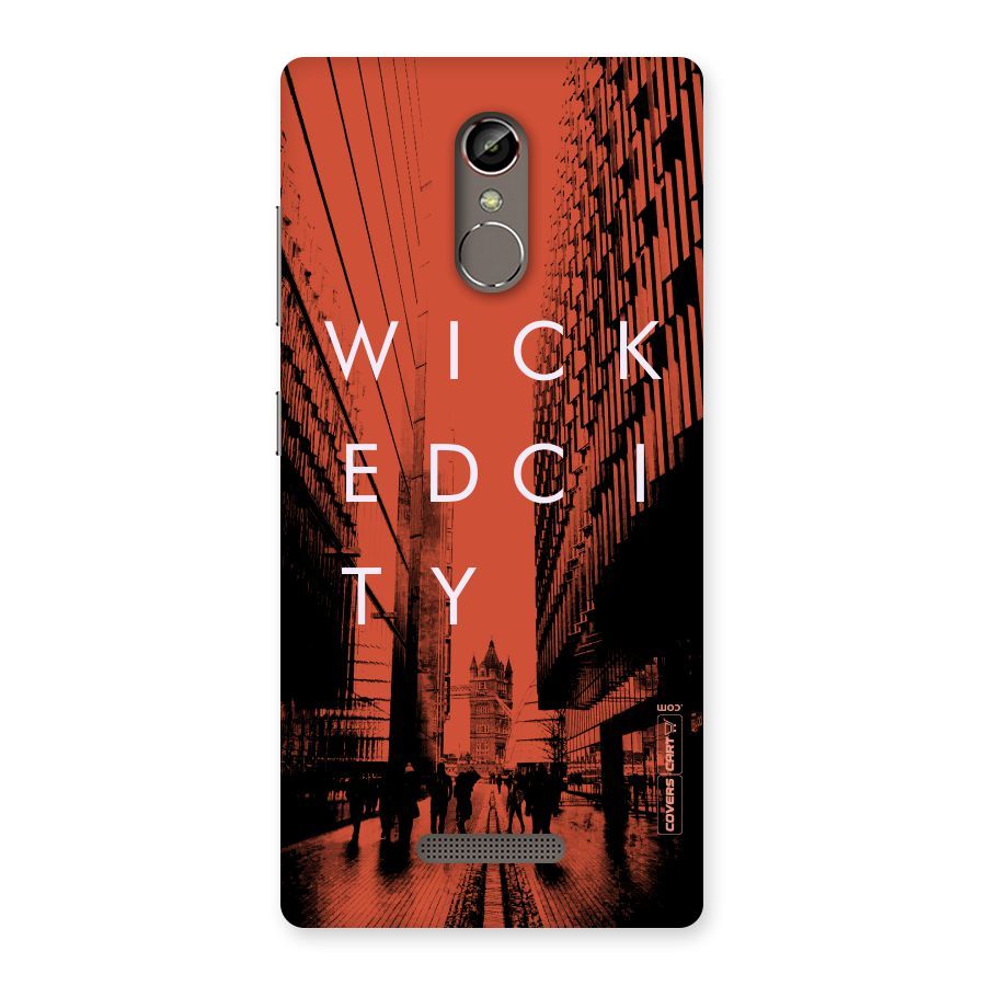 Wicked City Back Case for Gionee S6s