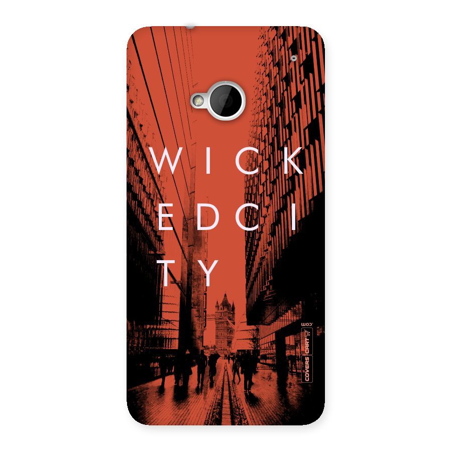 Wicked City Back Case for HTC One M7