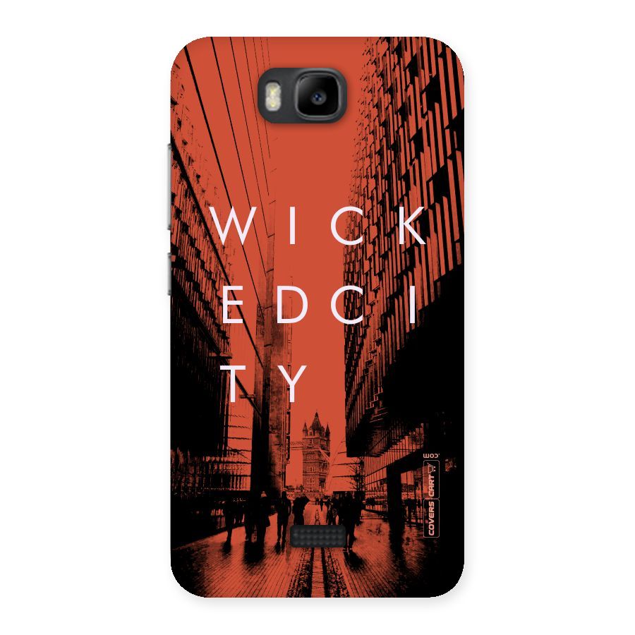 Wicked City Back Case for Honor Bee