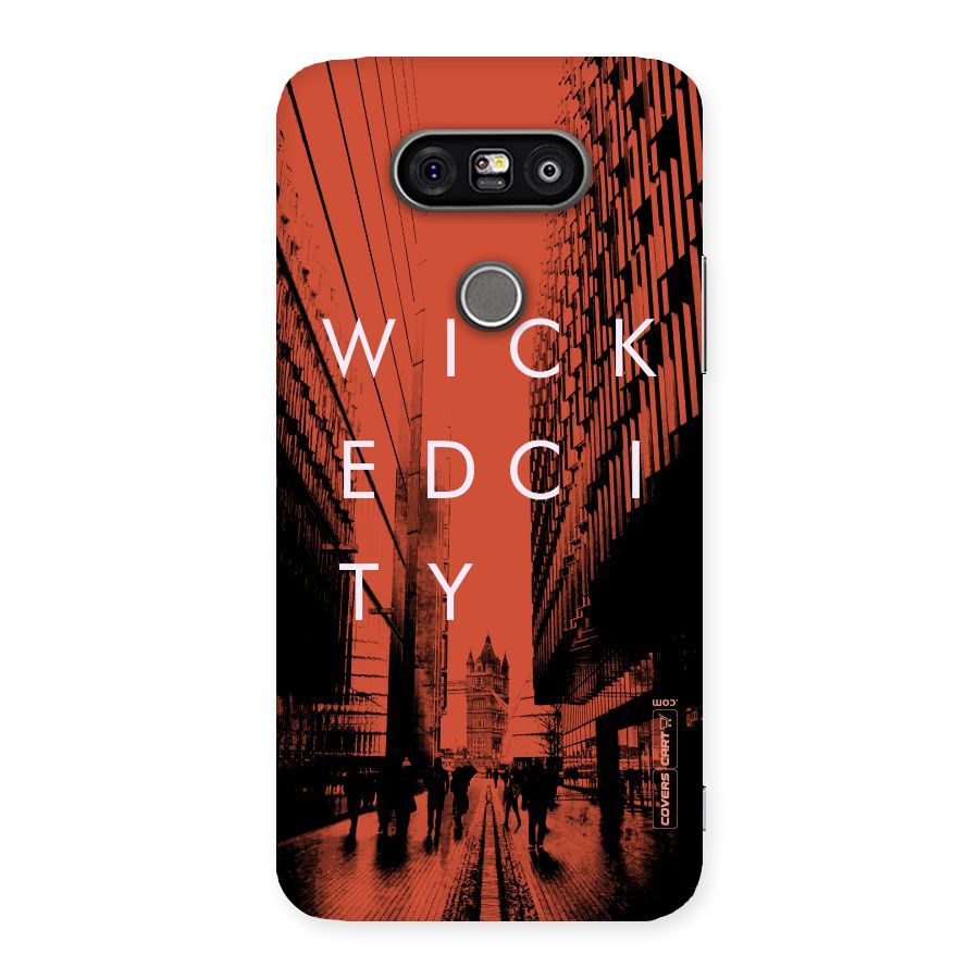 Wicked City Back Case for LG G5