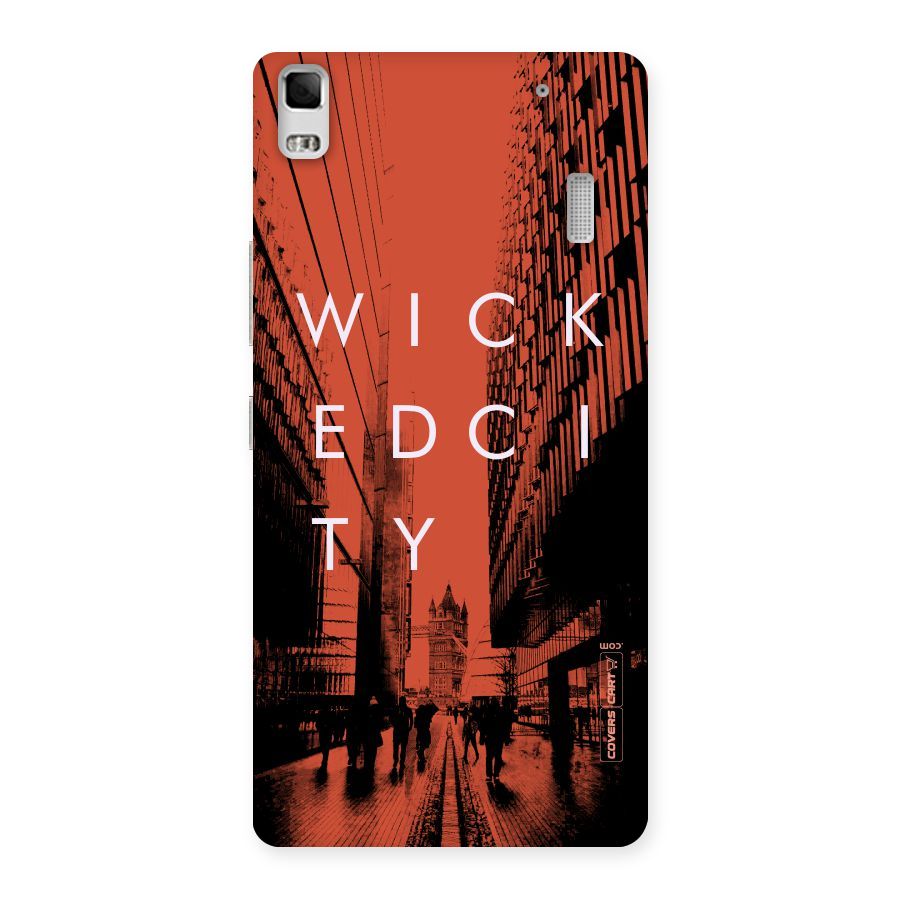 Wicked City Back Case for Lenovo K3 Note