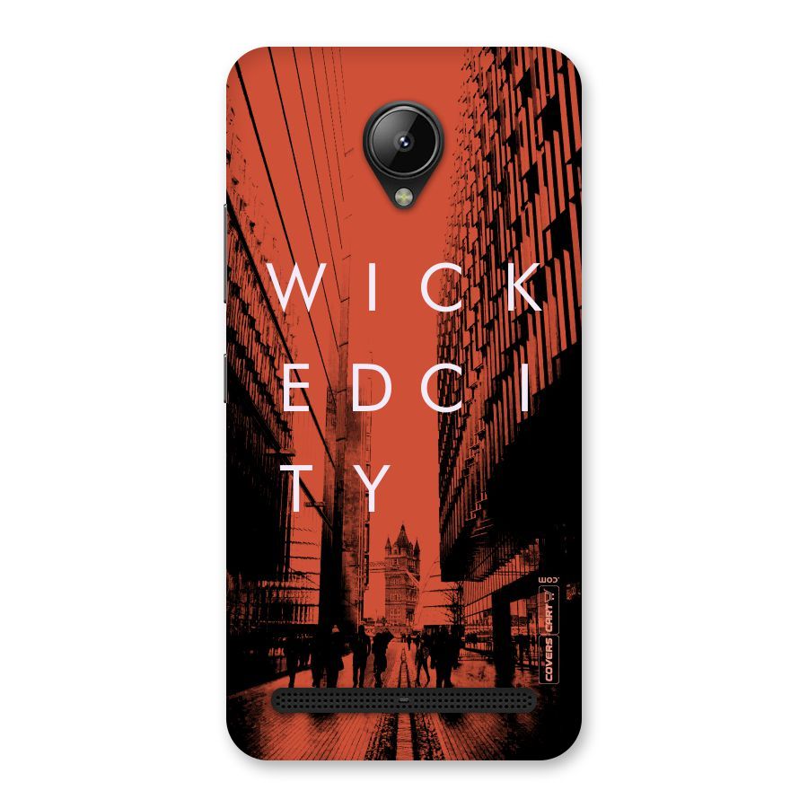 Wicked City Back Case for Lenovo C2