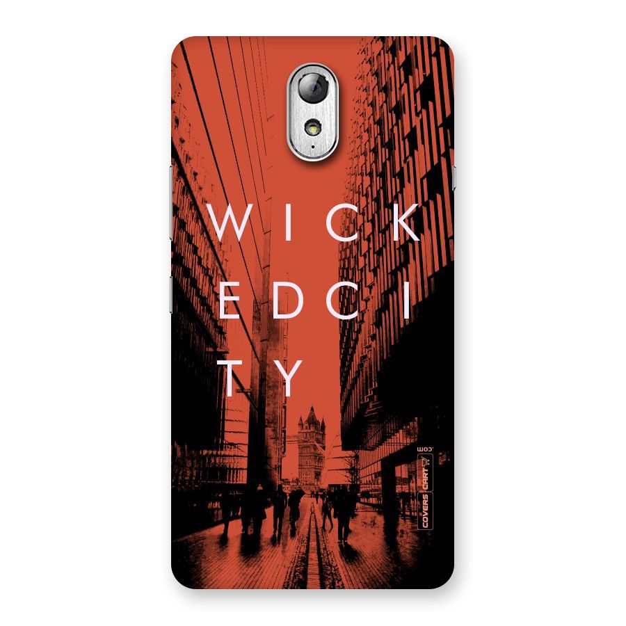 Wicked City Back Case for Lenovo Vibe P1M