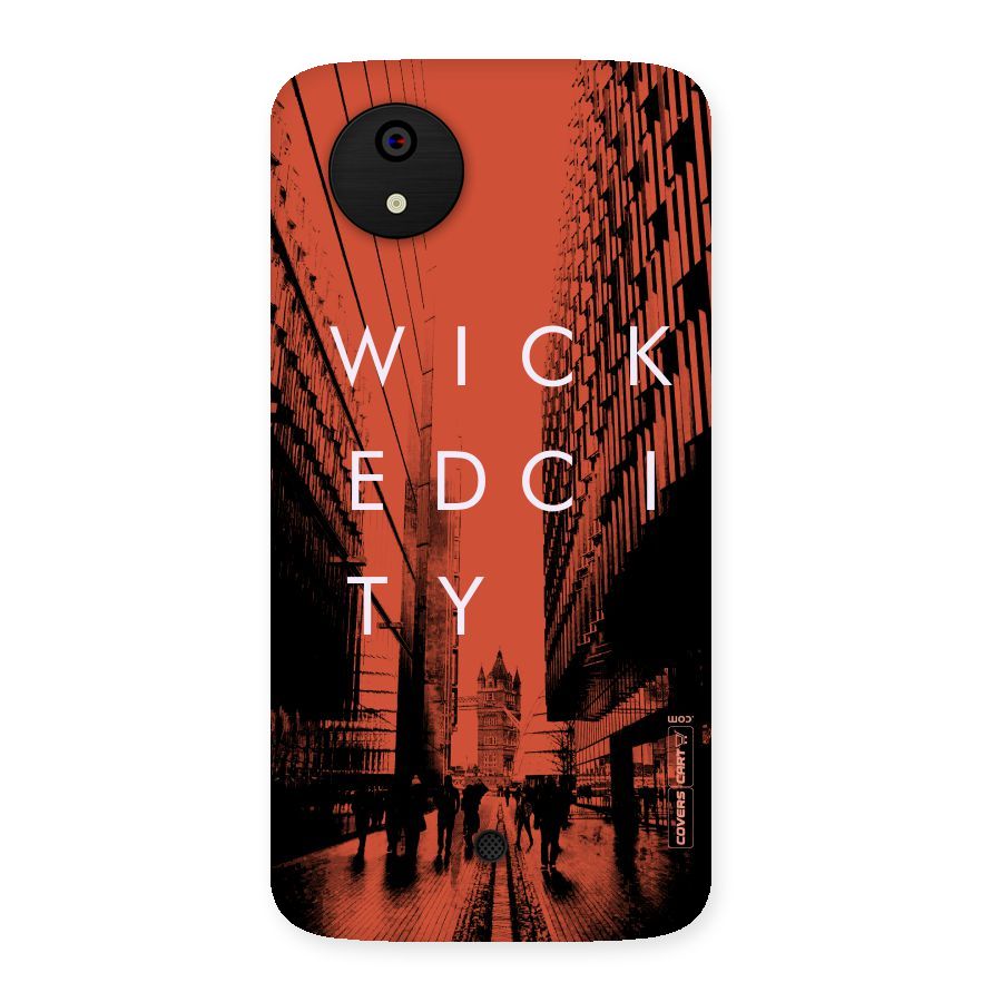 Wicked City Back Case for Micromax Canvas A1