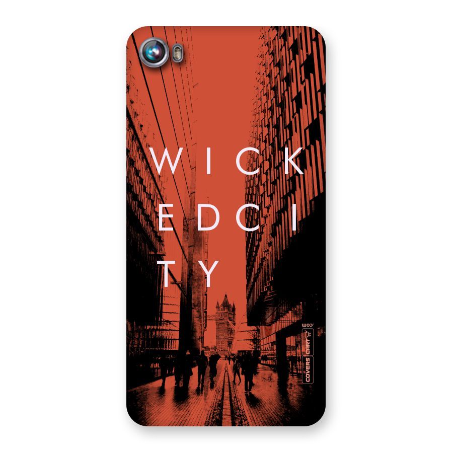 Wicked City Back Case for Micromax Canvas Fire 4 A107
