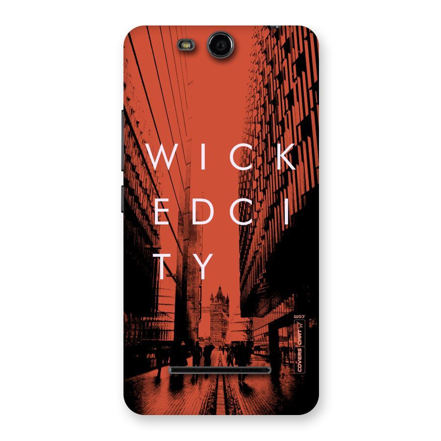 Wicked City Back Case for Micromax Canvas Juice 3 Q392
