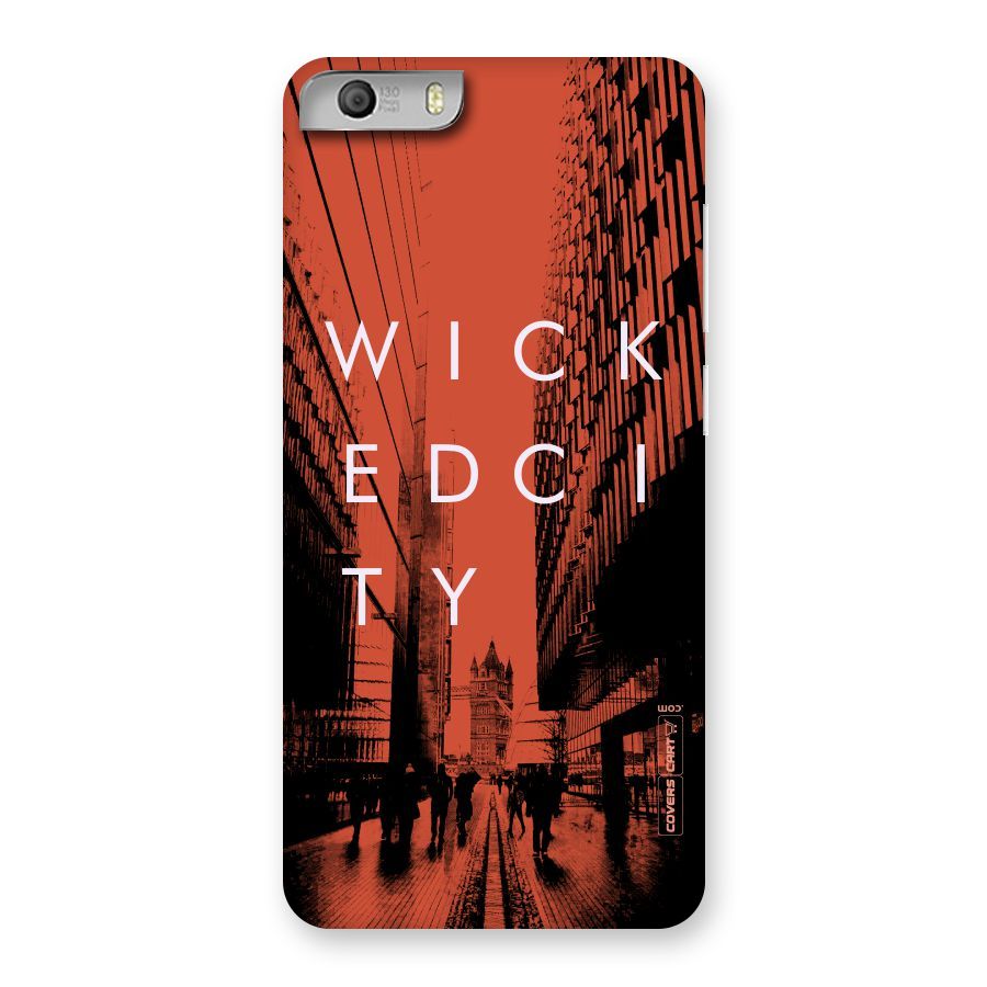 Wicked City Back Case for Micromax Canvas Knight 2