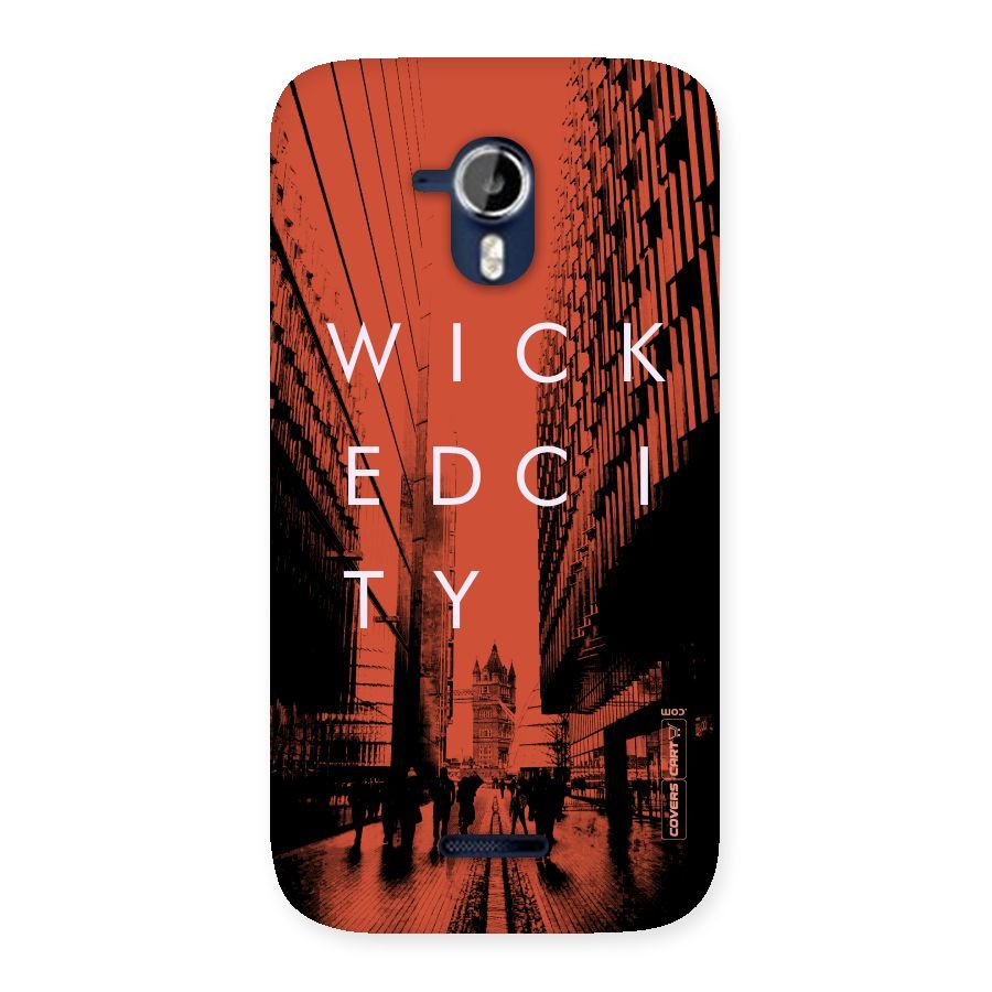 Wicked City Back Case for Micromax Canvas Magnus A117