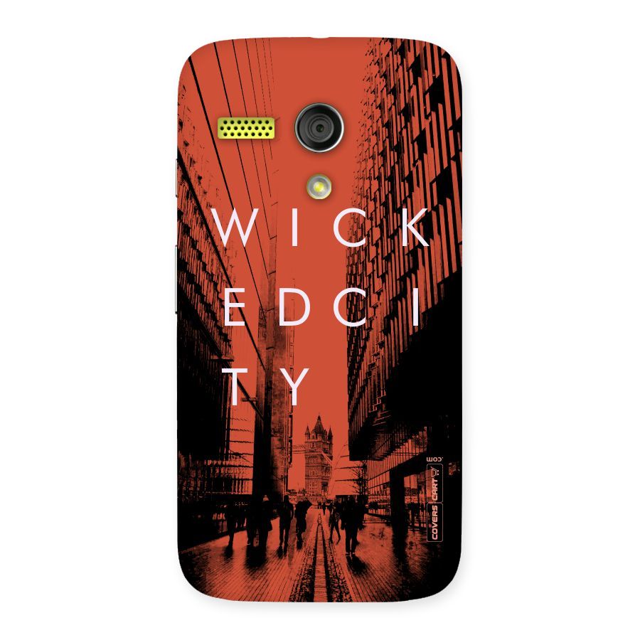 Wicked City Back Case for Moto G