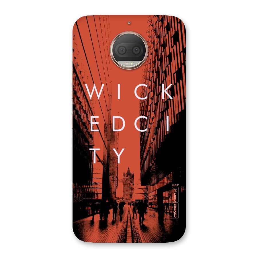 Wicked City Back Case for Moto G5s Plus