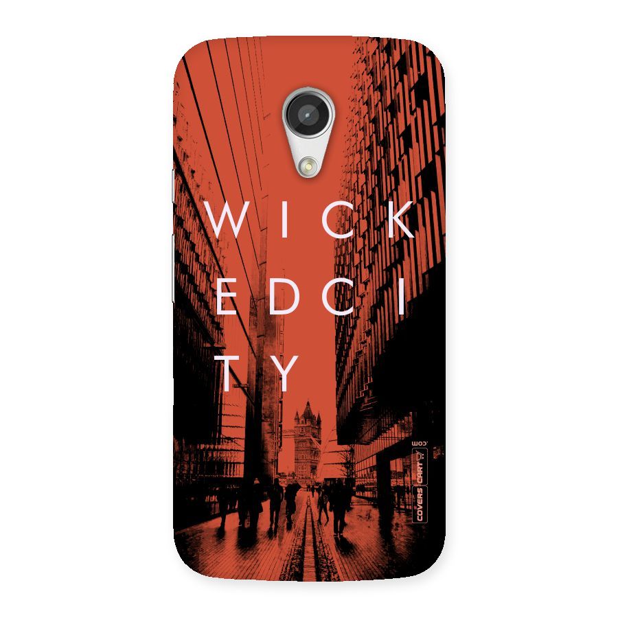 Wicked City Back Case for Moto G 2nd Gen