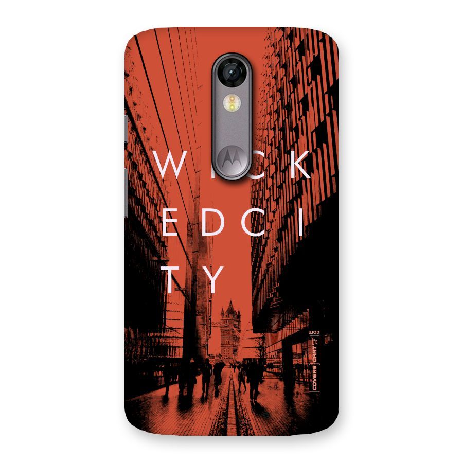 Wicked City Back Case for Moto X Force