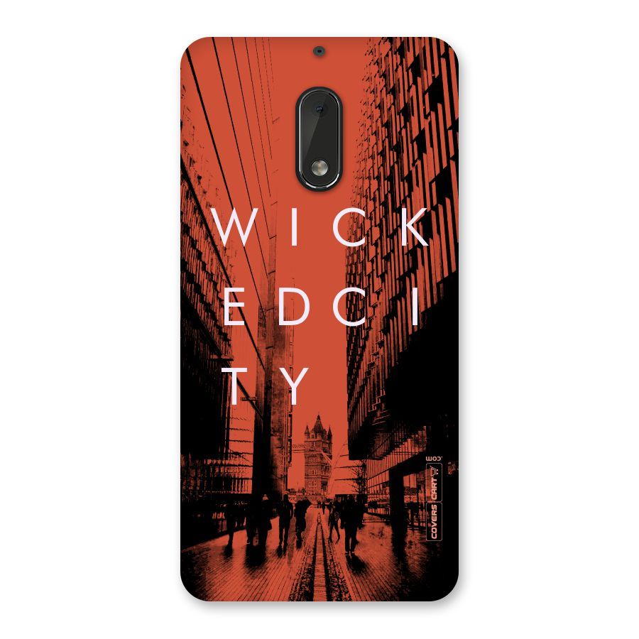 Wicked City Back Case for Nokia 6