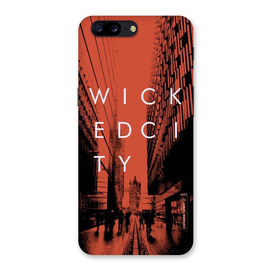 Wicked City Back Case for OnePlus 5