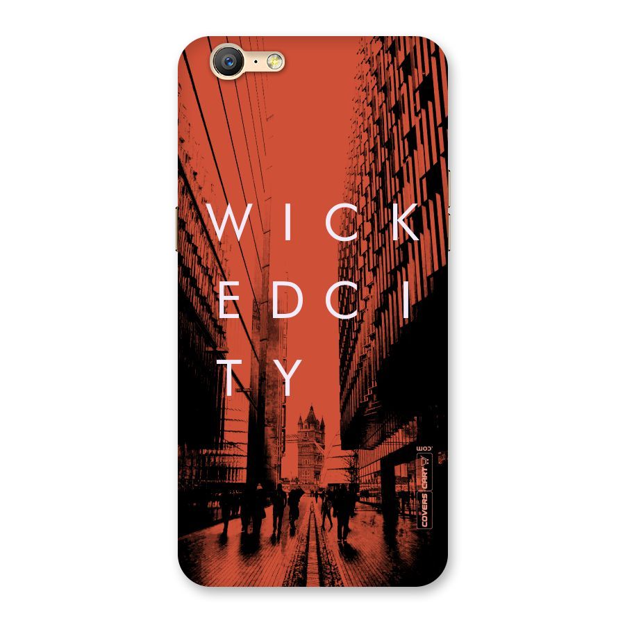 Wicked City Back Case for Oppo A57