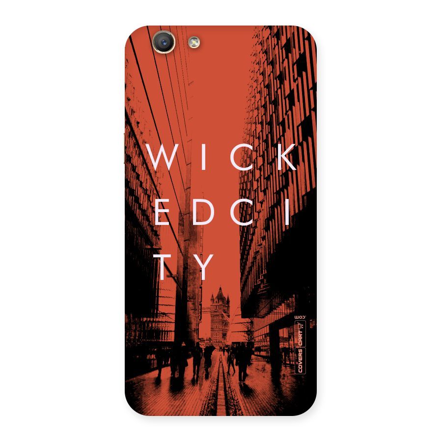 Wicked City Back Case for Oppo F1s