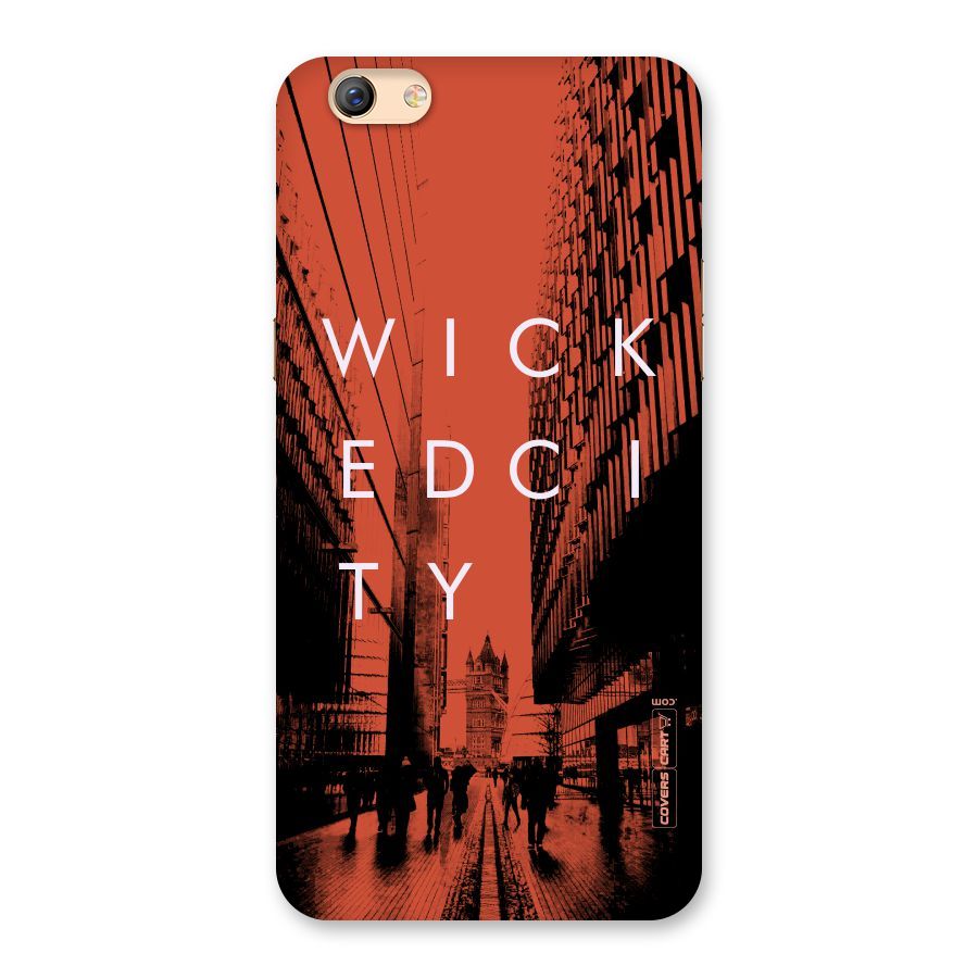 Wicked City Back Case for Oppo F3 Plus