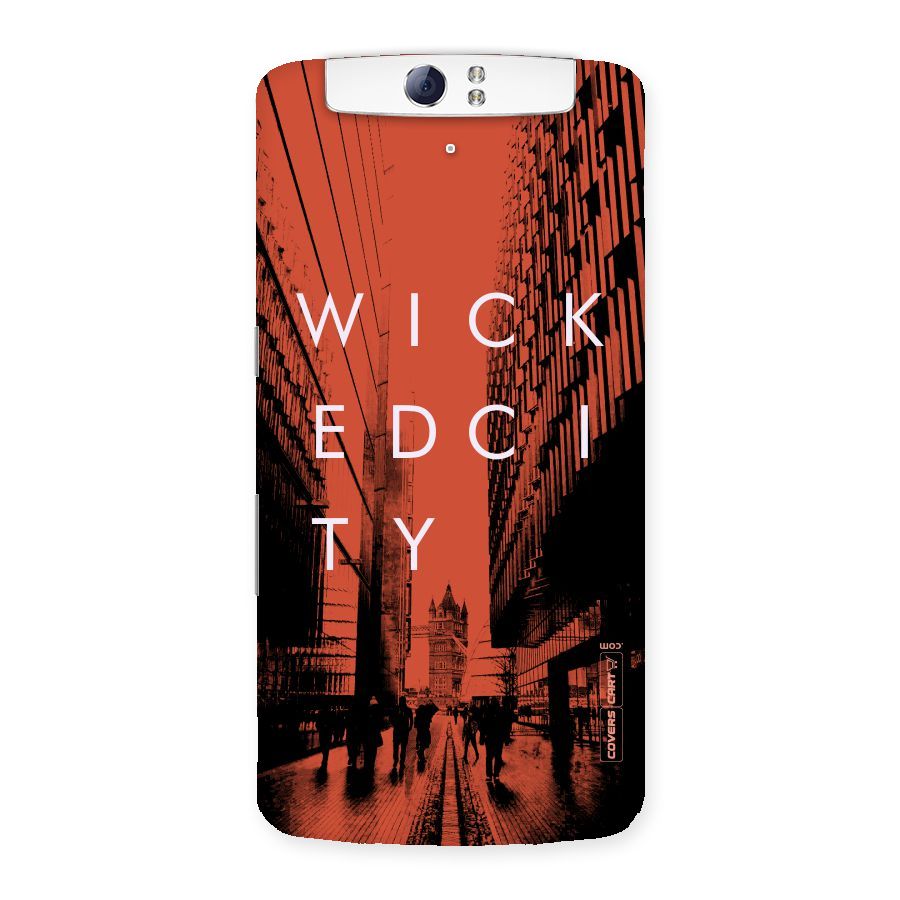 Wicked City Back Case for Oppo N1