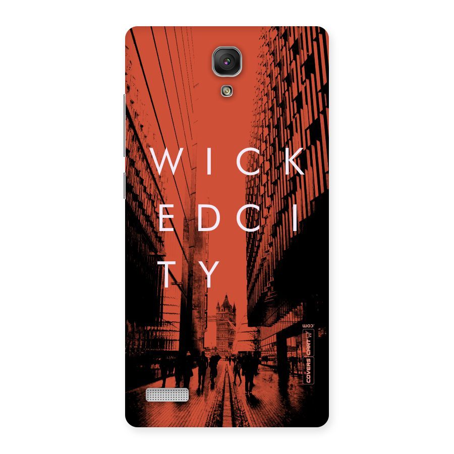 Wicked City Back Case for Redmi Note Prime