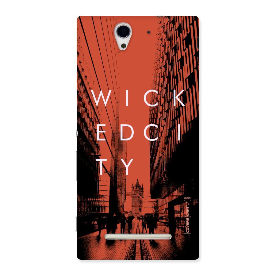 Wicked City Back Case for Sony Xperia C3