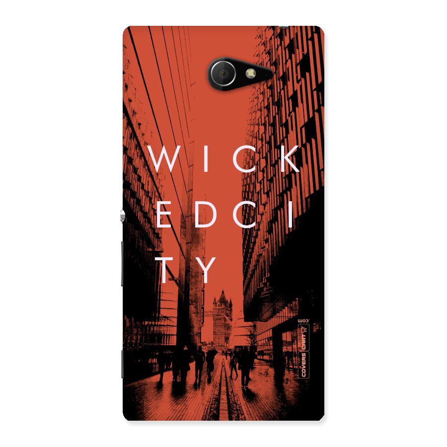 Wicked City Back Case for Sony Xperia M2