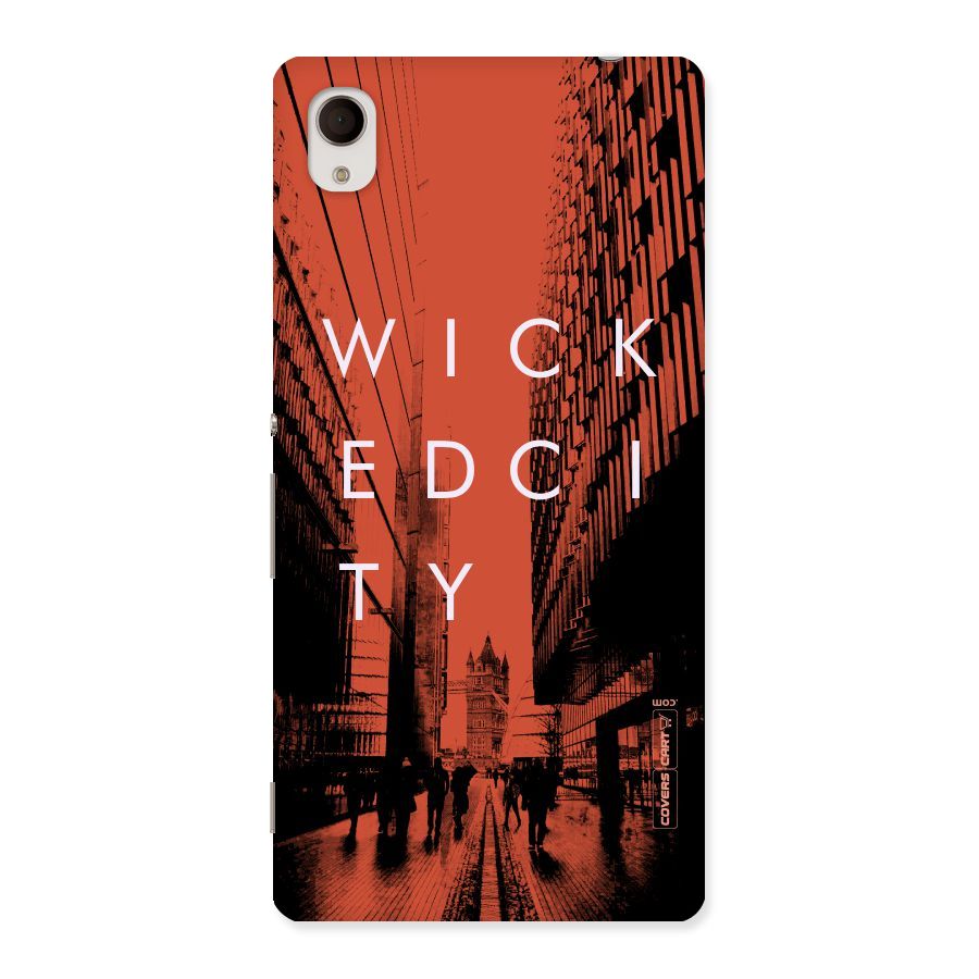 Wicked City Back Case for Sony Xperia M4