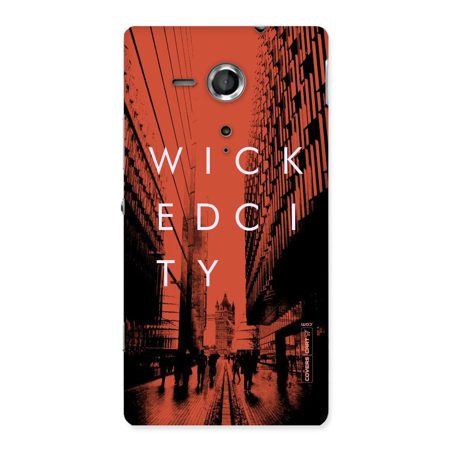 Wicked City Back Case for Sony Xperia SP