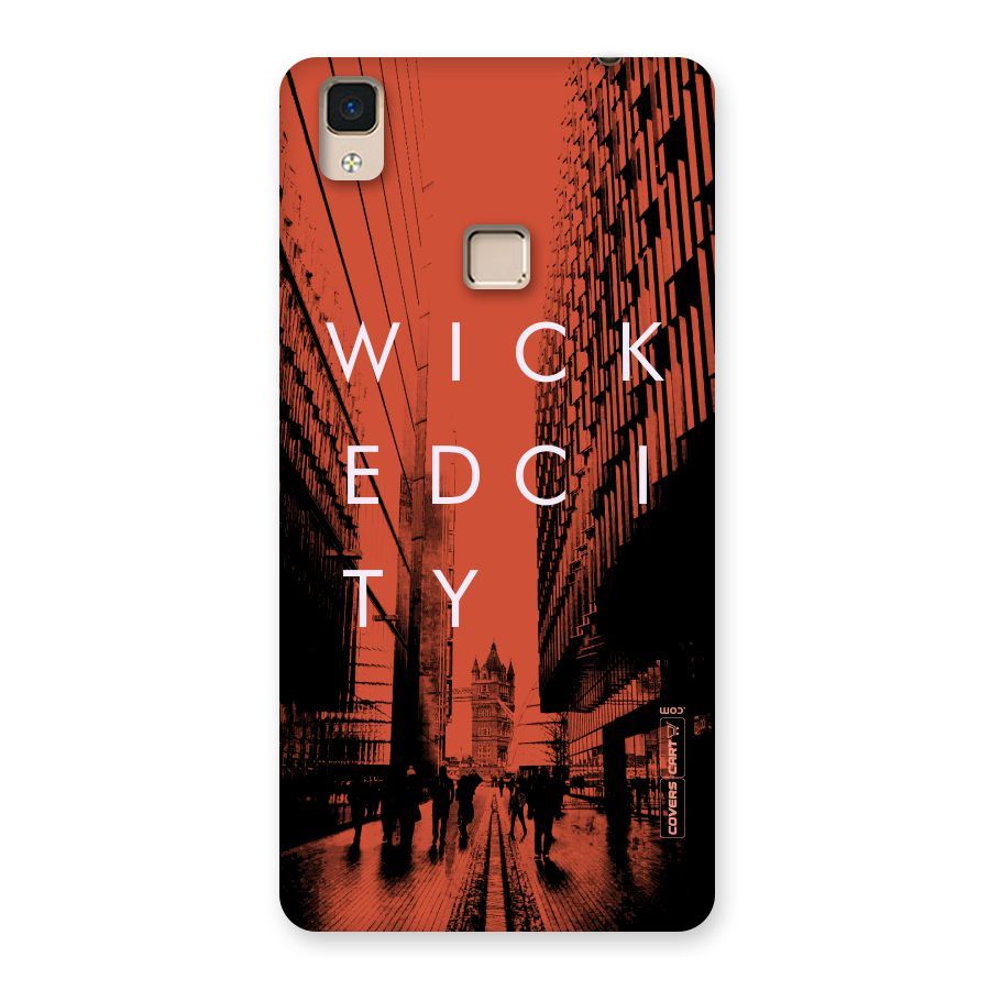 Wicked City Back Case for V3 Max