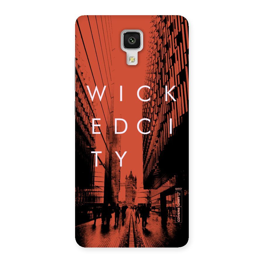 Wicked City Back Case for Xiaomi Mi 4