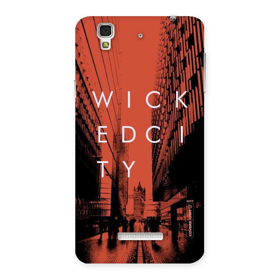 Wicked City Back Case for YU Yureka Plus