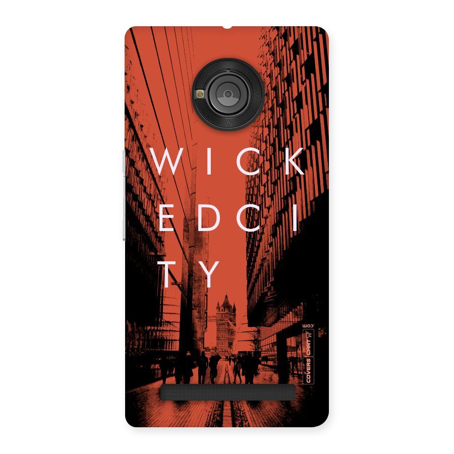 Wicked City Back Case for Yu Yunique