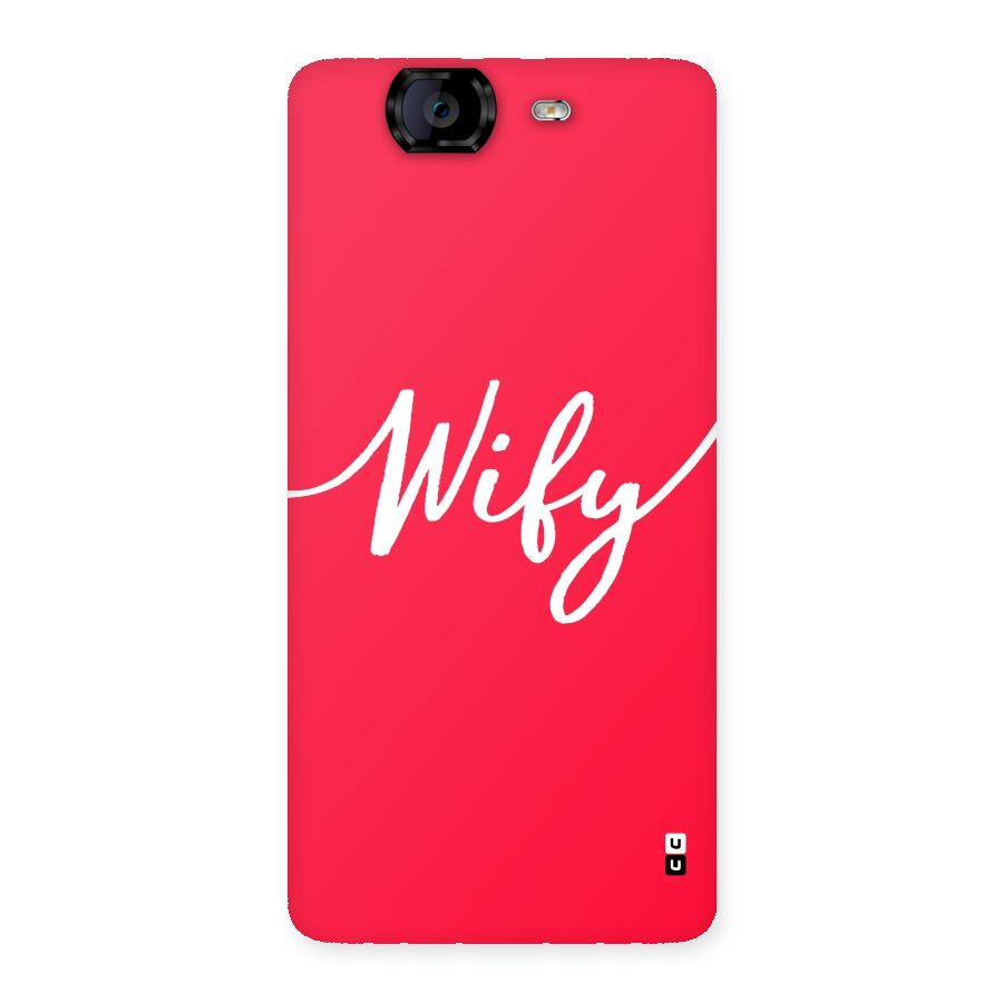 Wify Back Case for Canvas Knight A350