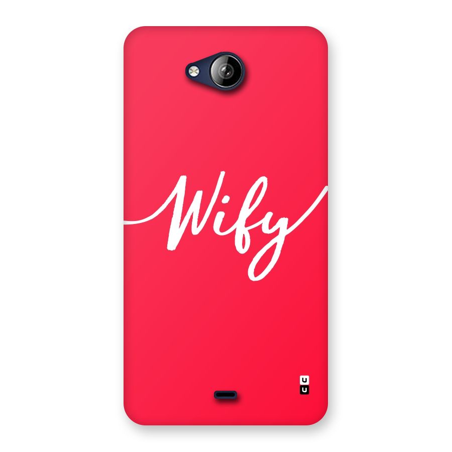 Wify Back Case for Canvas Play Q355