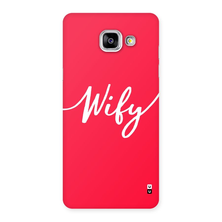 Wify Back Case for Galaxy A5 2016
