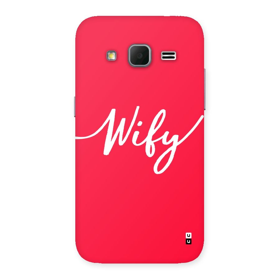 Wify Back Case for Galaxy Core Prime