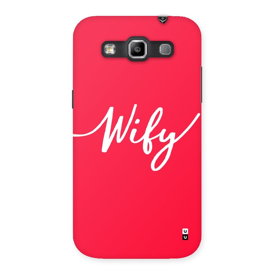 Wify Back Case for Galaxy Grand Quattro