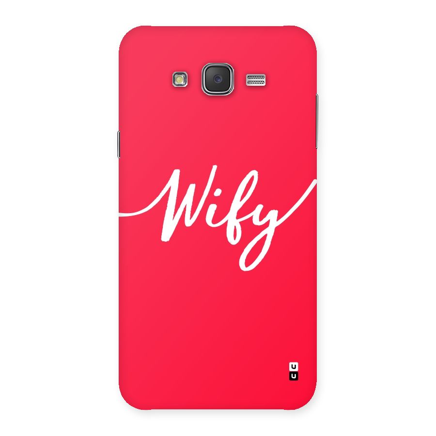 Wify Back Case for Galaxy J7