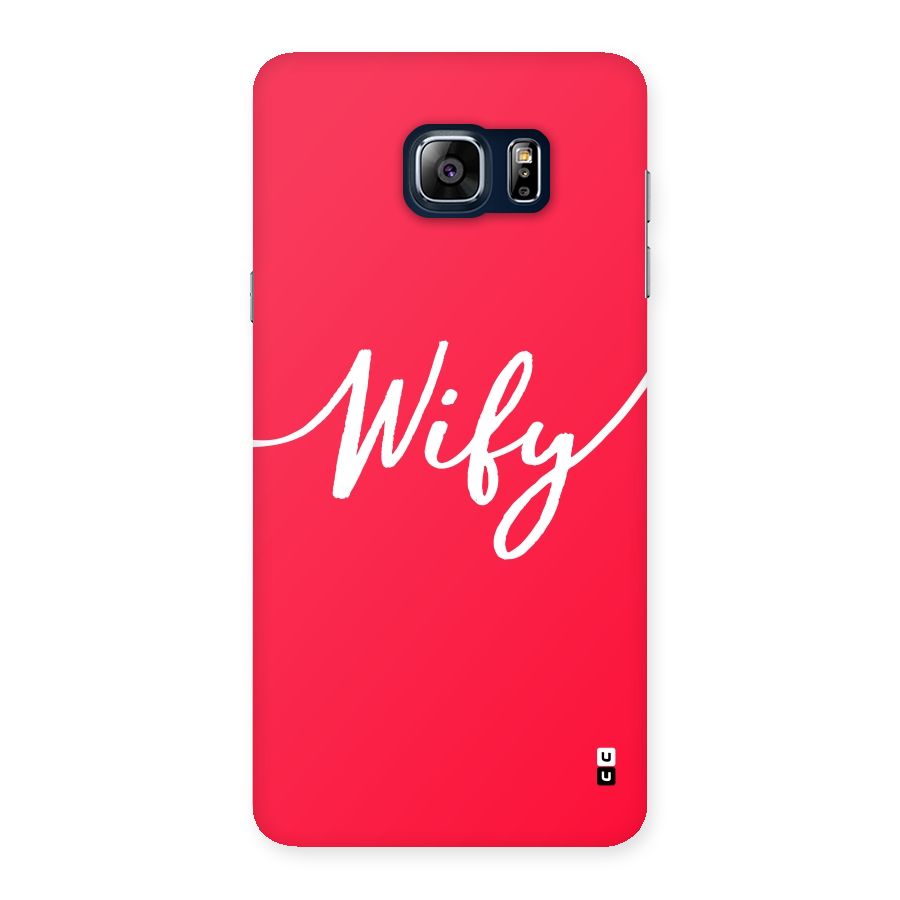 Wify Back Case for Galaxy Note 5