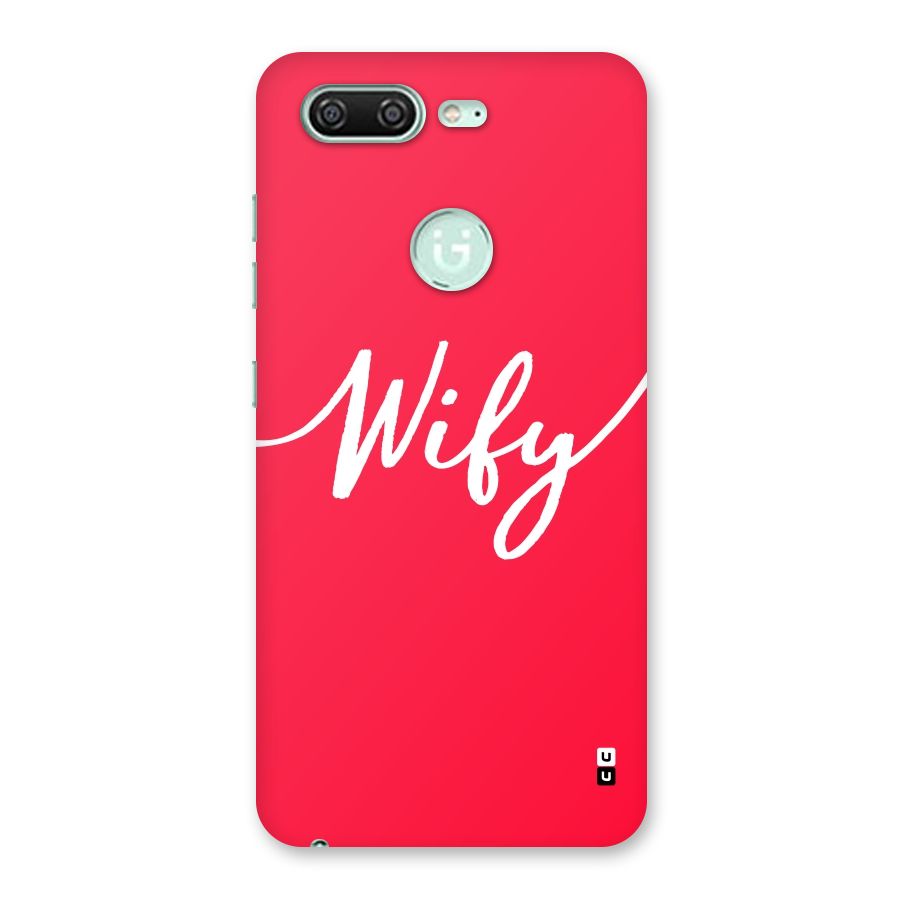 Wify Back Case for Gionee S10