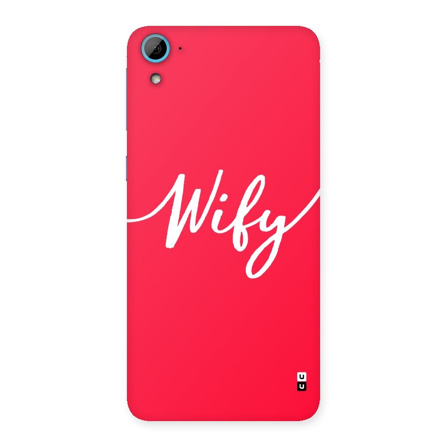 Wify Back Case for HTC Desire 826